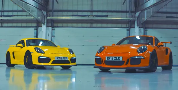 Porsche Cayman GT4 RS vs Porsche 911 GT3