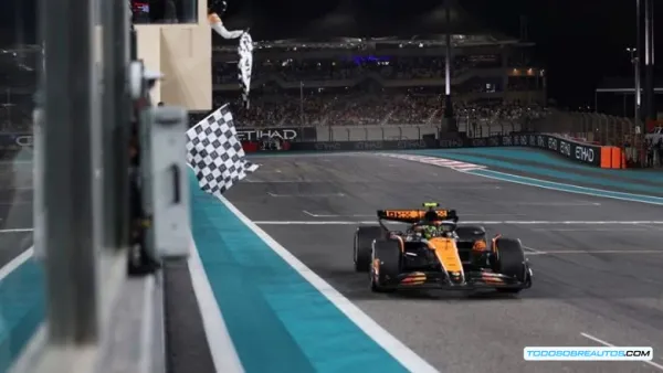 Norris se corona en Abu Dhabi