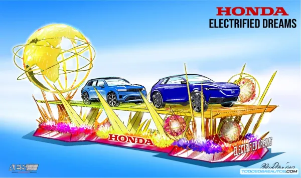 Honda lidera el Desfile de las Rosas 2025