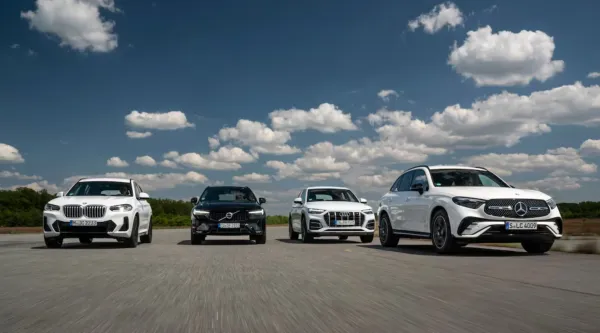 Mercedes-Benz GLC vs BMW X3 vs Audi Q5 vs Volvo XC60