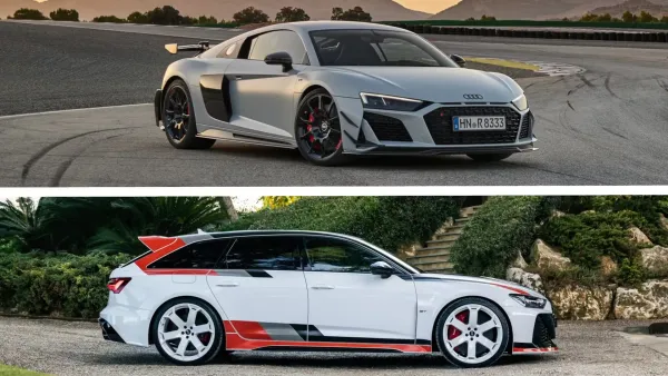 Audi RS6 GT vs Audi R8 GT