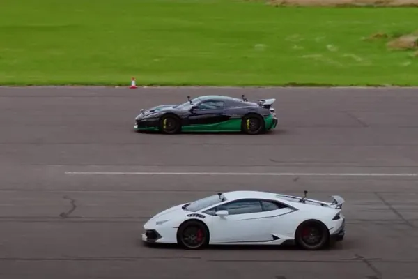 Rimac Nevera vs Lamborghini Huracán