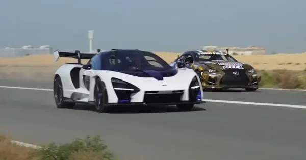 McLaren Senna vs. Lexus RC F Drift Car