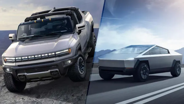 Tesla Cybertruck vs. Hummer EV