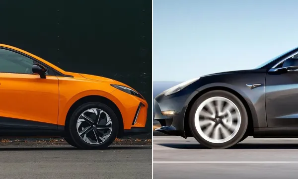 MG5 EV vs Tesla Model 3