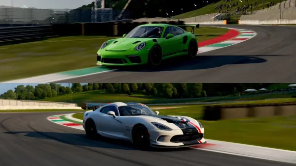 Porsche 911 Turbo vs. Dodge Viper