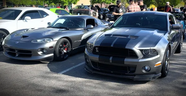 Shelby Cobra, Dodge Viper y Mustang