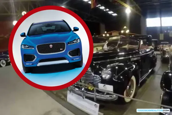 Jaguar F-Pace Robado Encontrado en Museo Mexicano