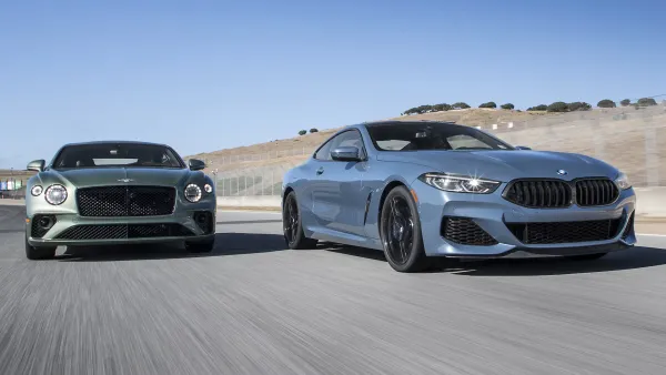 Bentley Continental GT Speed vs BMW M8 Competition