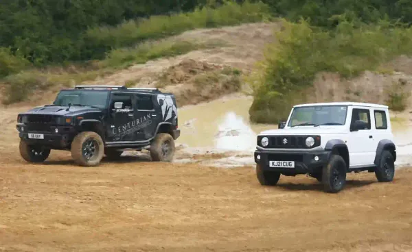 Hummer H2 vs. Suzuki Jimny