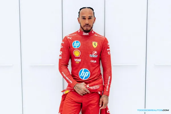 Lewis Hamilton debuta con Ferrari en Fiorano