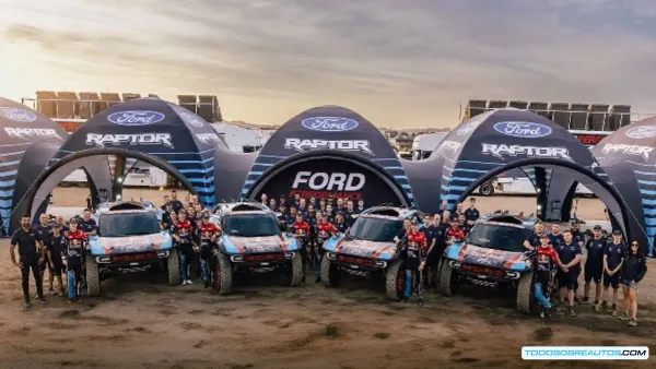 Ford Raptor T1+ en el Dakar 2025: