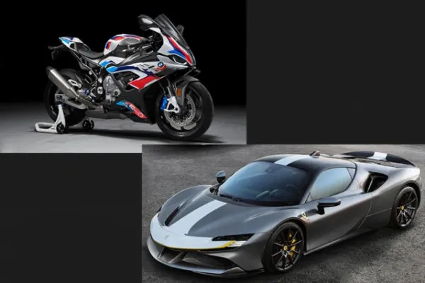 Ferrari SF90 Stradale vs. BMW M 1000 RR