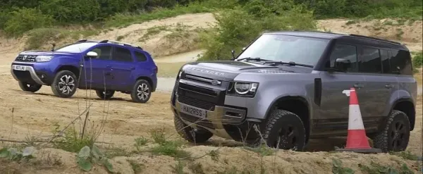 Dacia Duster vs Land Rover Defender