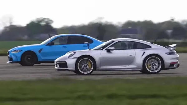 BMW M3 Competition x Porsche 911 Turbo S