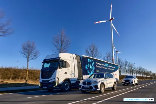 BMW Impulsa la Logística Sostenible: Camiones de Hidrógeno en Operación para la Producción de Autos