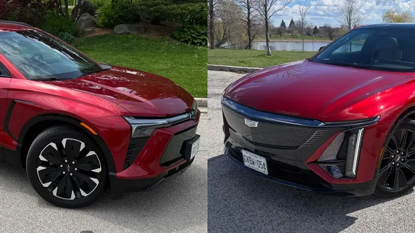 Chevy Blazer EV SS vs Cadillac Lyriq-V