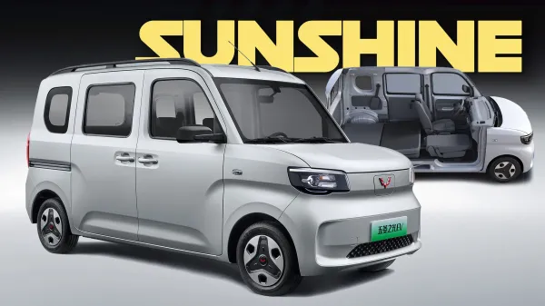 Nuevo Wuling Sunshine EV MPV de GM