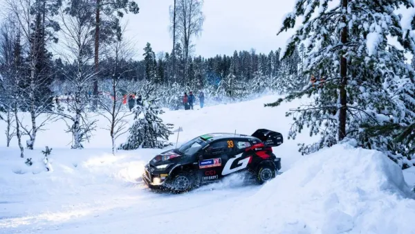 Toyota Gazoo Racing Domina el Rally de Suecia 2025