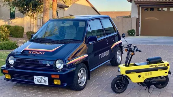 Honda City Turbo y Motocompo