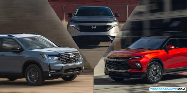 Comparativa SUVs 2025: ¿Chevy Blazer, Honda Passport o Nissan Murano? Elige la Mejor Opción