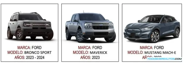 Ford México Llama a Revisión 2023-2024: Bronco Sport, Maverick y Mustang Mach-E Afectados por Falla en Limpiaparabrisas