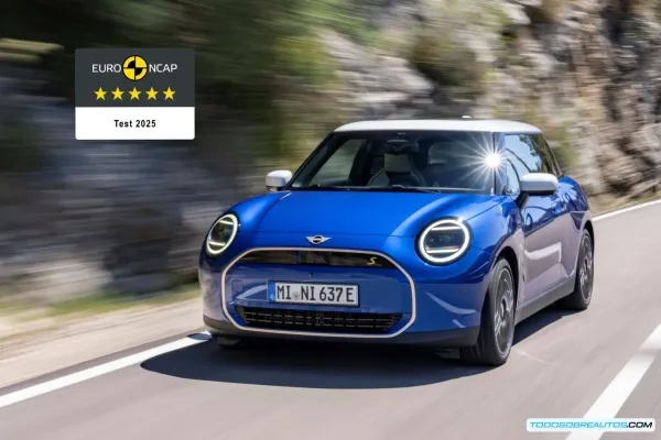 MINI Cooper Eléctrico: Máxima seguridad con 5 estrellas en Euro NCAP 2025