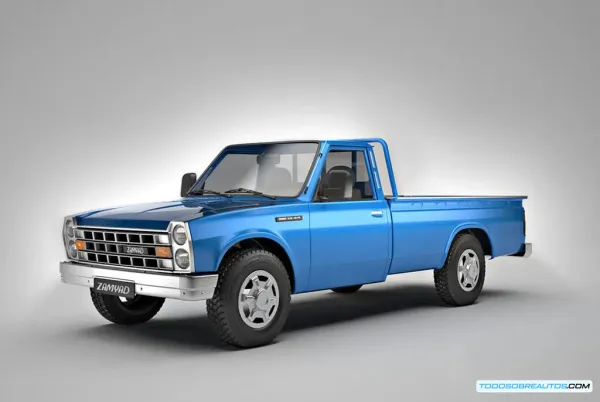 Saipa Zamyad Z24: La Pick-Up Nissan de 1970 que Sigue Triunfando en Irán en 2025