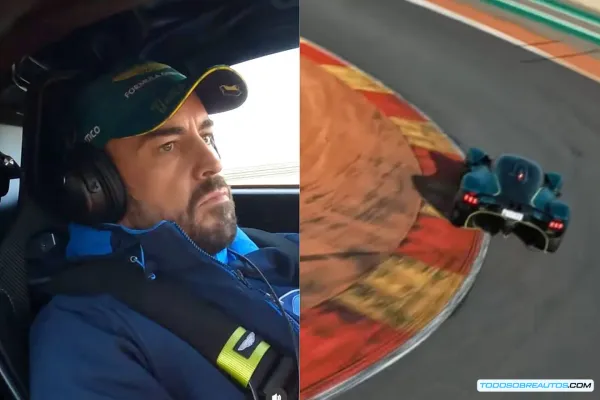 Fernando Alonso Exprime al Máximo su Aston Martin Valkyrie de 1155 CV en Motorland: Análisis Completo y Exclusivo